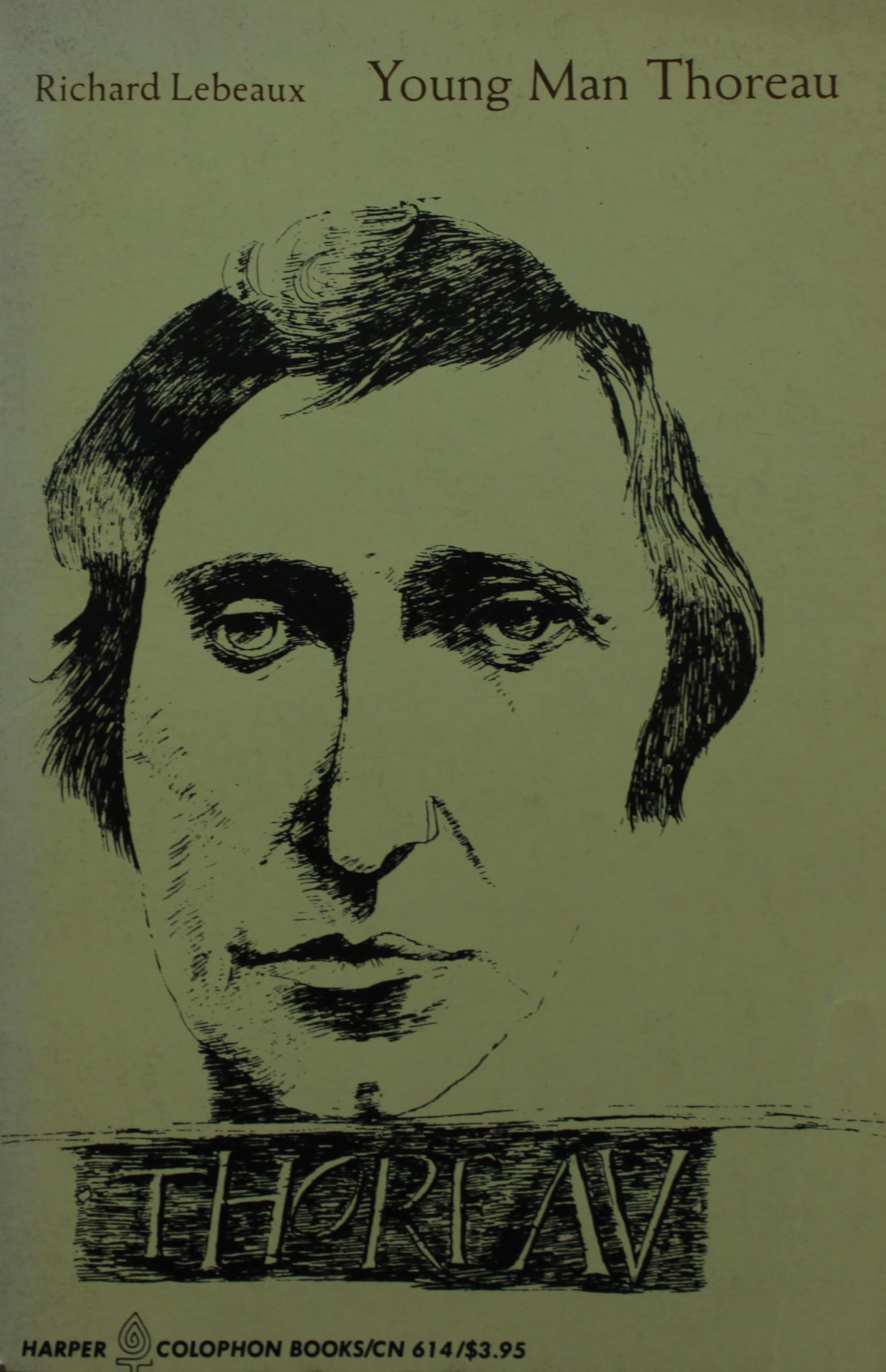 Young Man Thoreau book cover