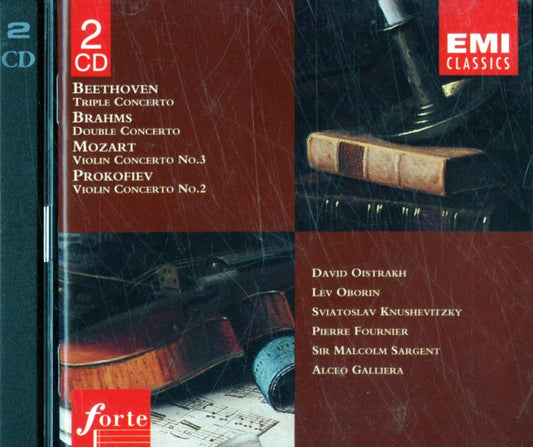 Beethoven / Brahms / Mozart / Prokofiev: Violin Concertos book cover
