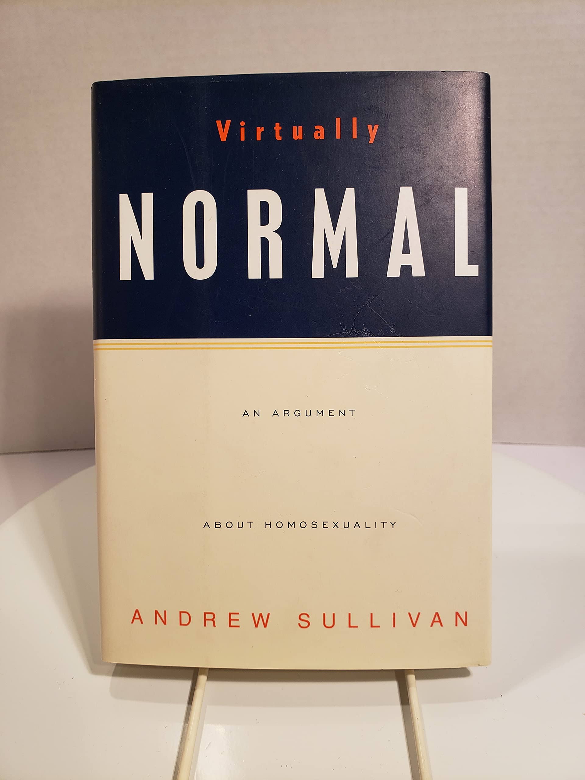 Virtually Normal: An Argument about Homosexuality (Vintage Books) book cover