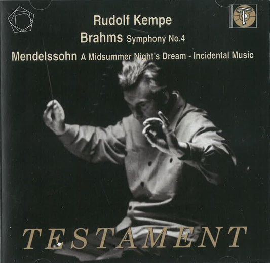 Kempe Conducts: Sumphony 4 / Midsummer Night's Drm