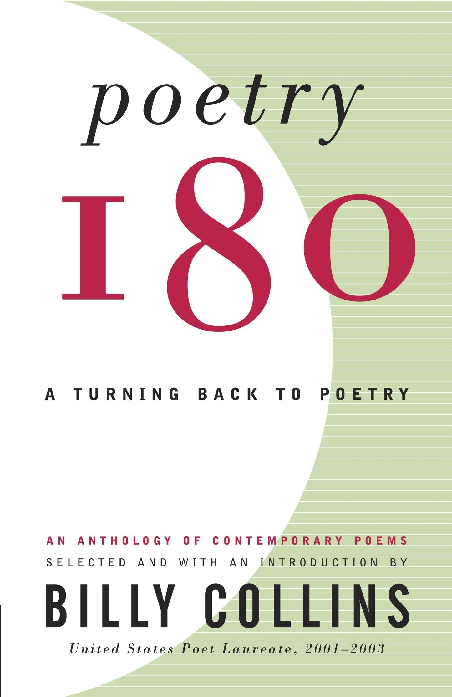 Poetry 180: A Turning Back to Poetry book cover