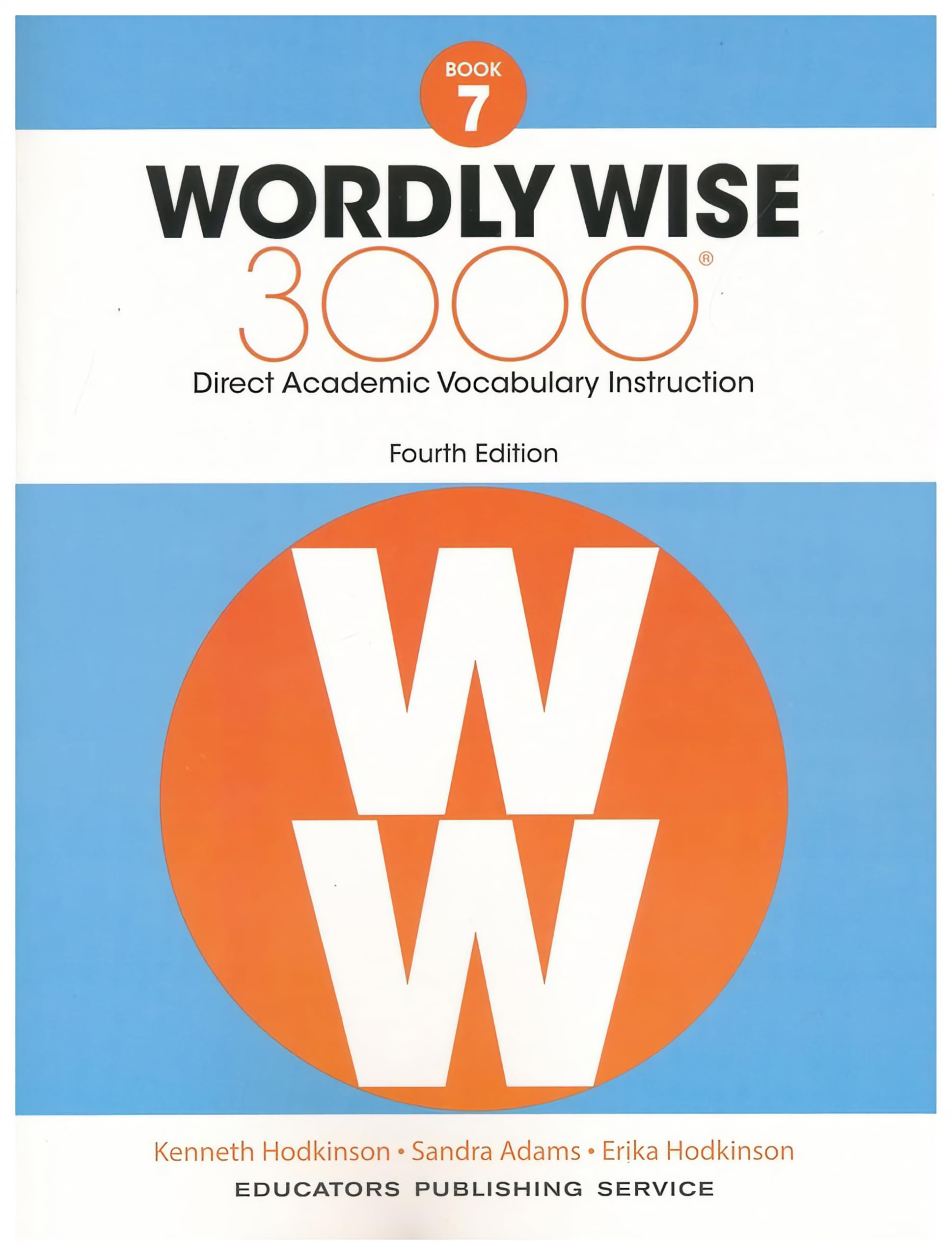 Wordly Wise 3000, Grade 7: Direct Academic Vocabulary Instruction book cover