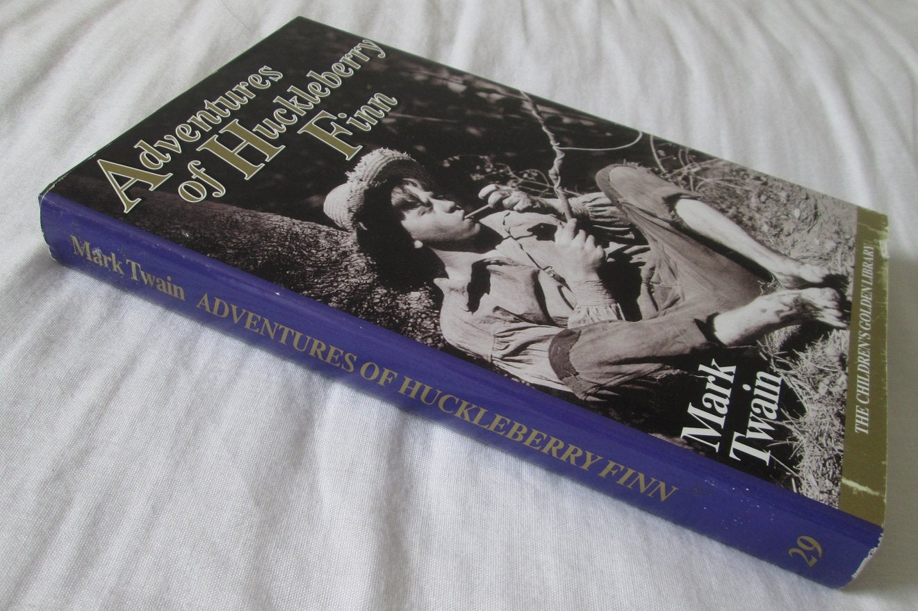 Adventures of Huckleberry Finn book cover