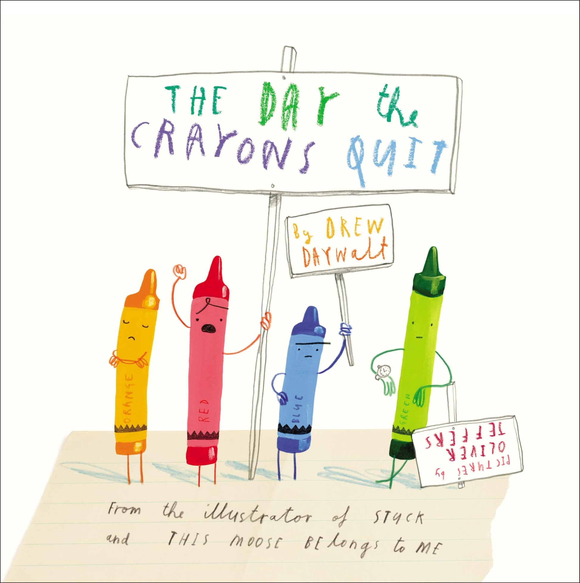 Day the Crayons Quit book cover