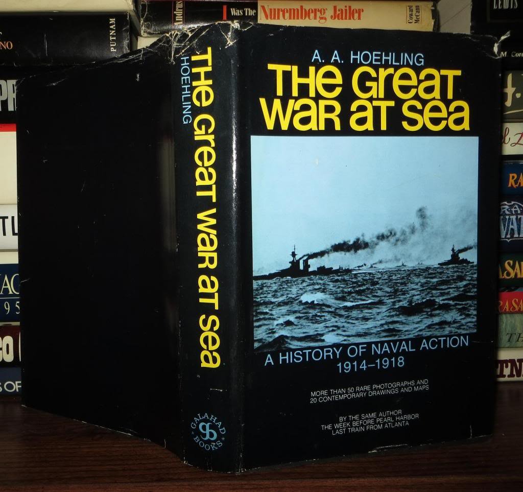The Great War at sea: A history of naval action 1914-18 book cover