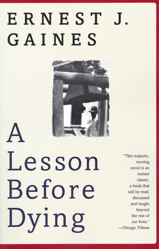 Lesson Before Dying book cover