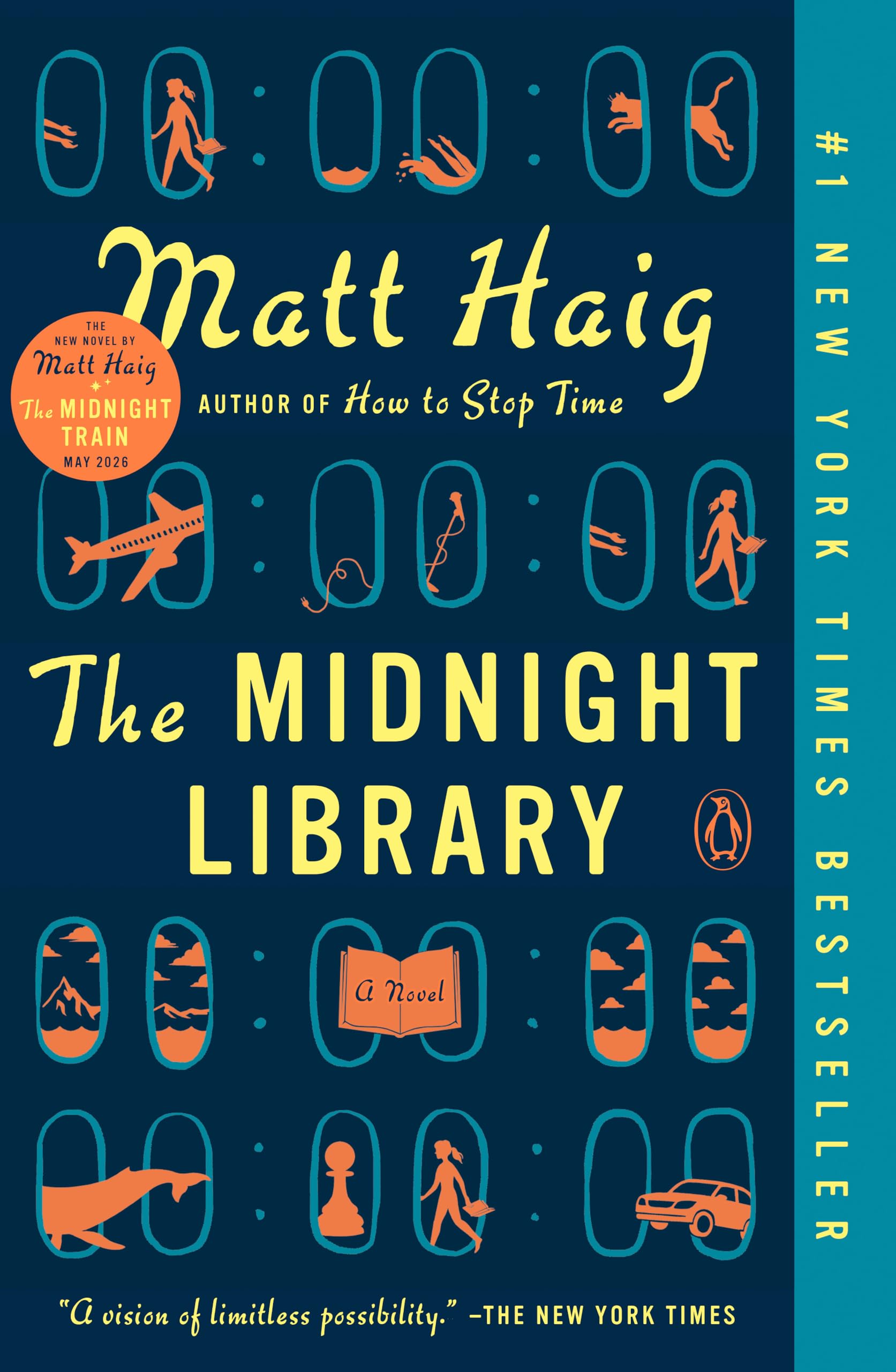 The Midnight Library book cover