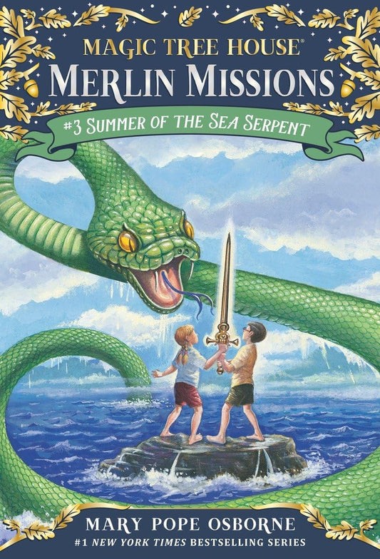 Summer of the Sea Serpent (Magic Tree House (R) Merlin Mission) book cover