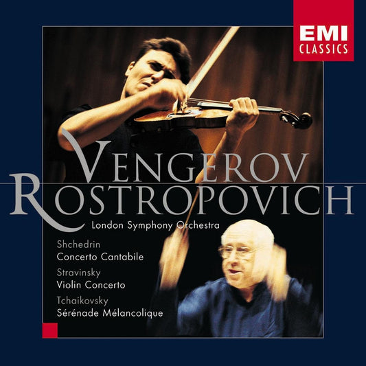 Shchedrin: Concerto Cantabile / Stravinsky: Violin Concerto in D / Tchaikovsky: Serenade melancholique,Op.26 ~ Vengerov book cover