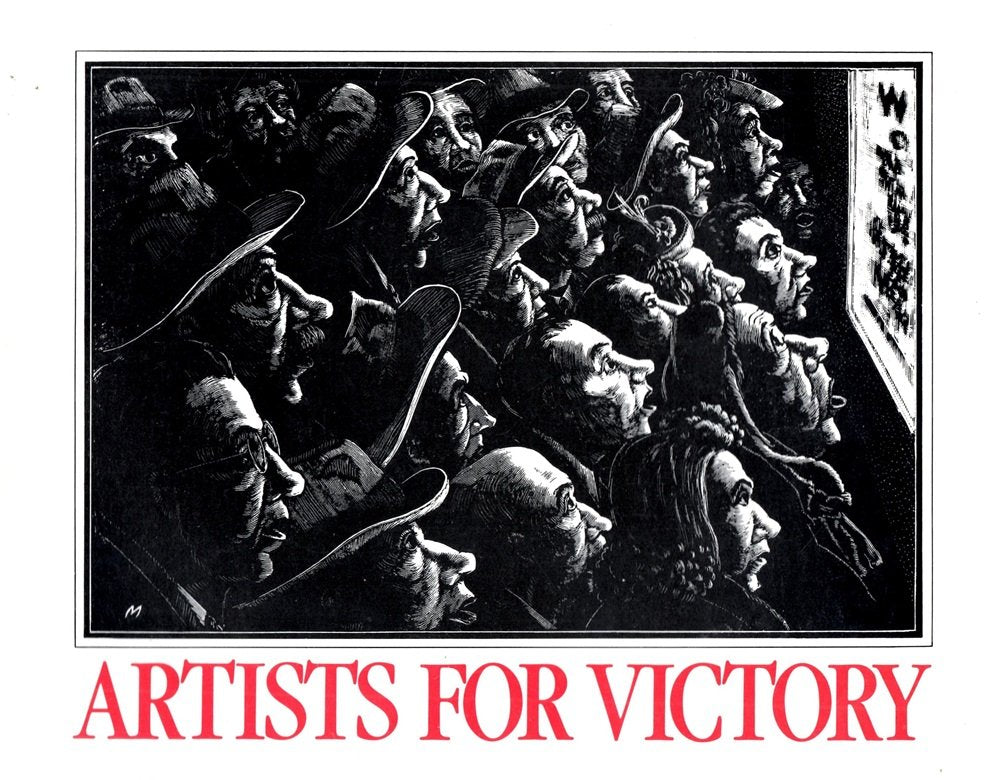 Artists for Victory: An Exhibition Catalog book cover