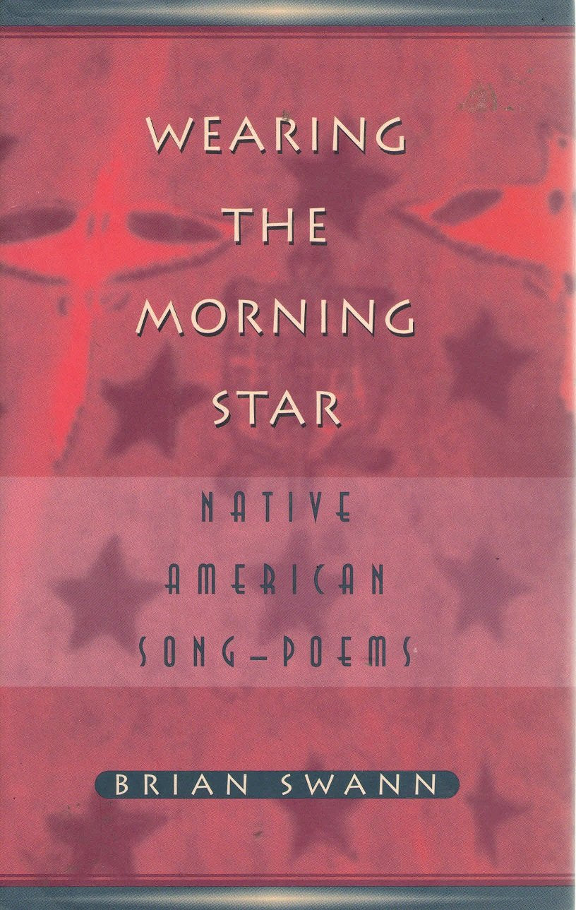 Wearing the Morning Star:: Native American Song- Poems book cover