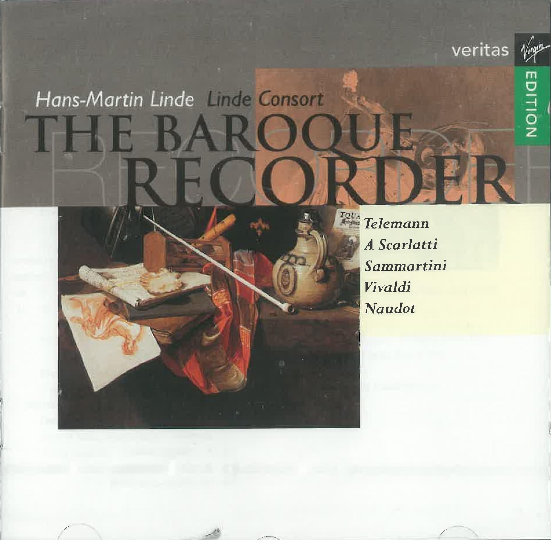 The Baroque Recorder / Linde book cover