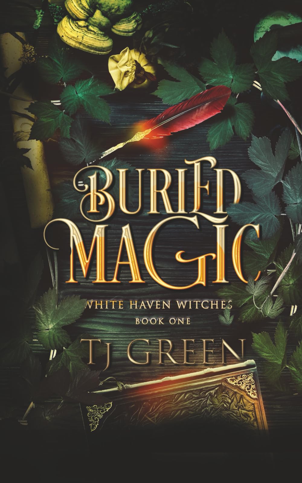 Buried Magic: Paranormal Witch Mysteries book cover