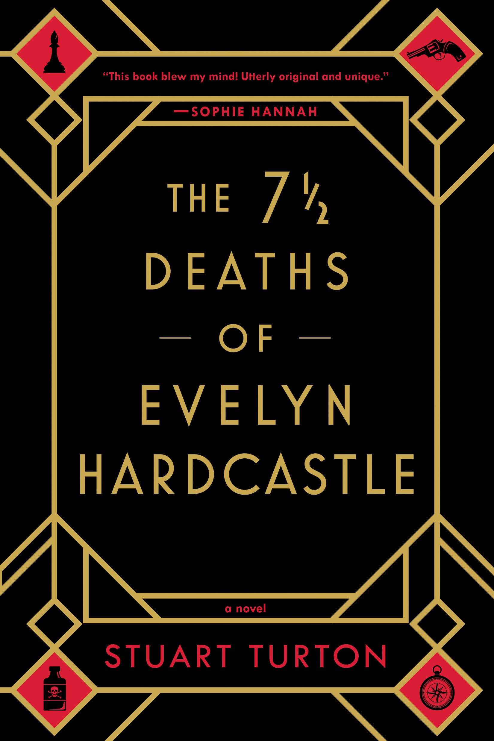 7 1/2 Deaths of Evelyn Hardcastle book cover
