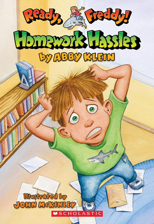 Homework Hassles (Ready, Freddy! #3), 3 book cover