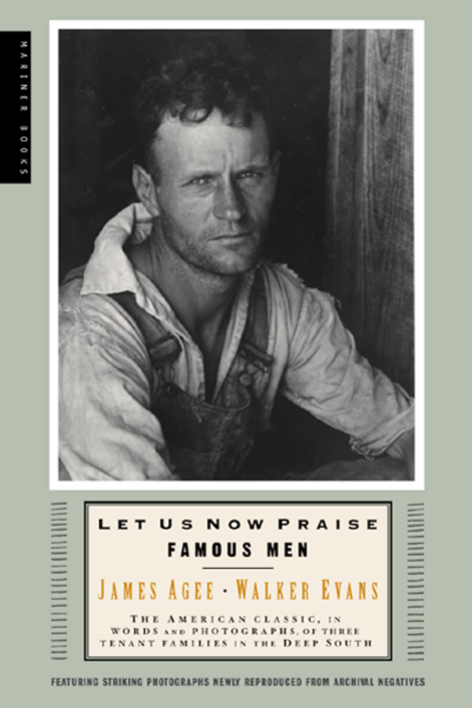 Let Us Now Praise Famous Men: Three Tenant Families book cover