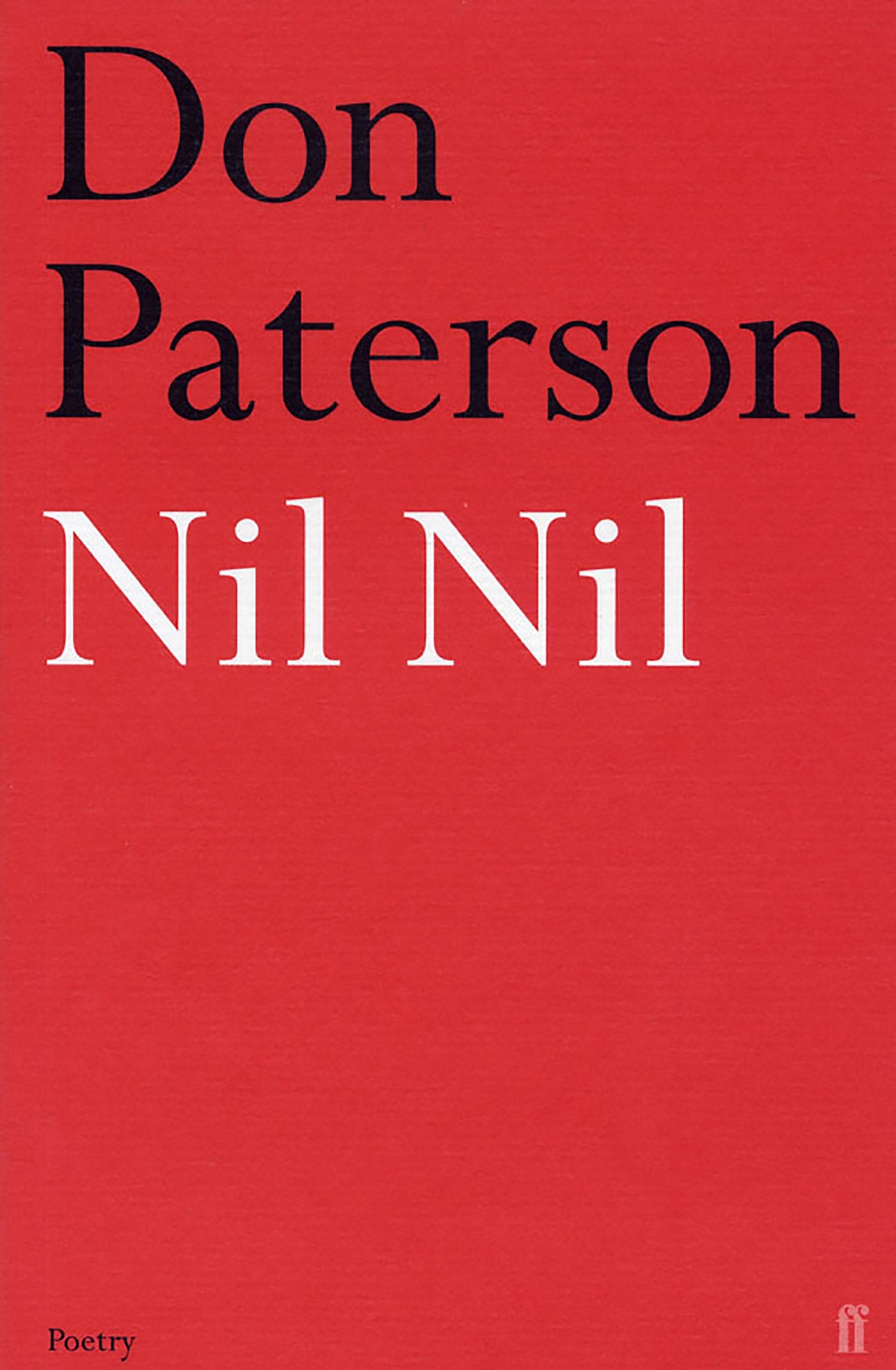 Nil Nil book cover