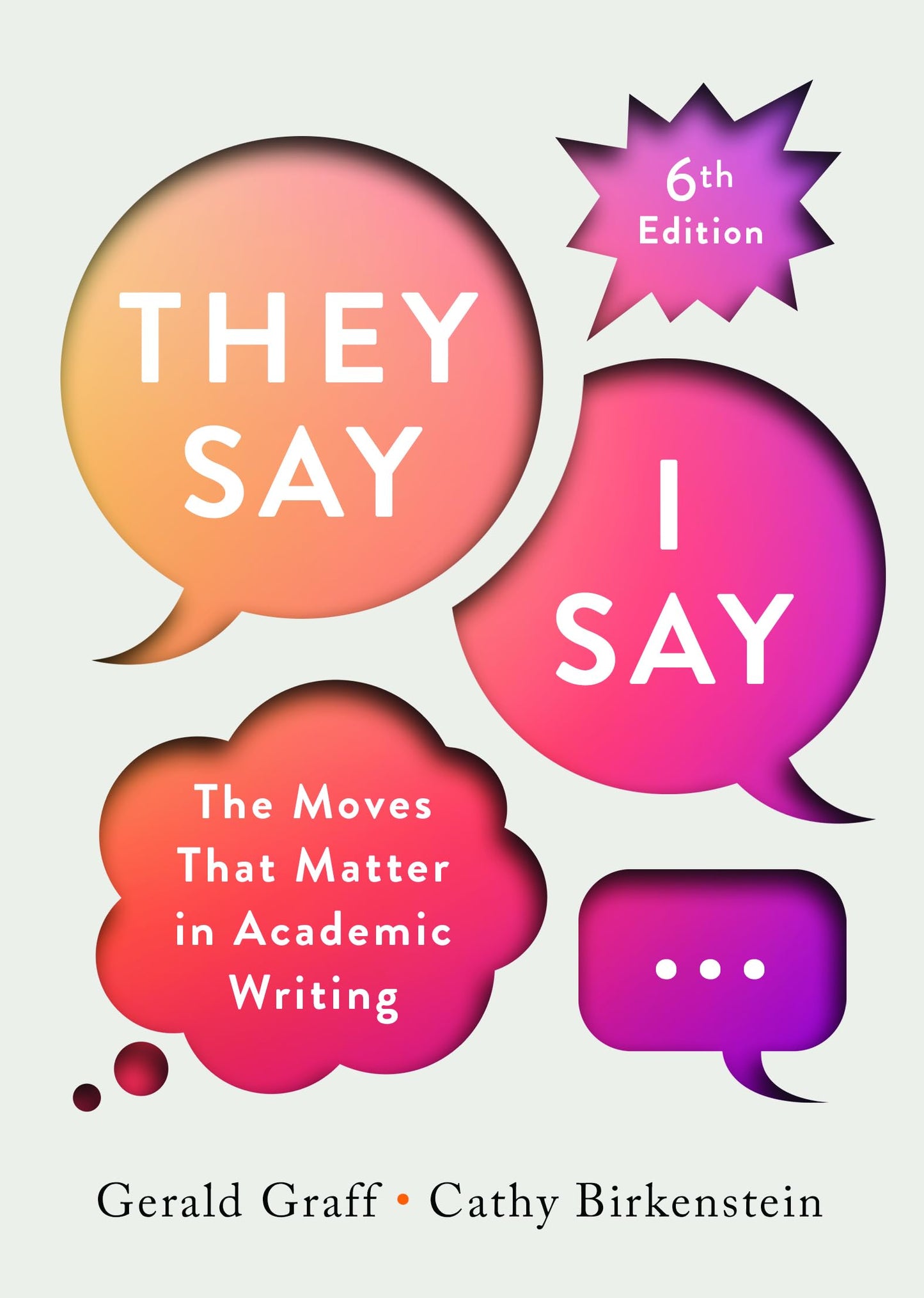 They Say / I Say book cover
