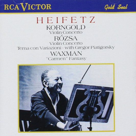 Korngold Rozsa: Violin CTO book cover