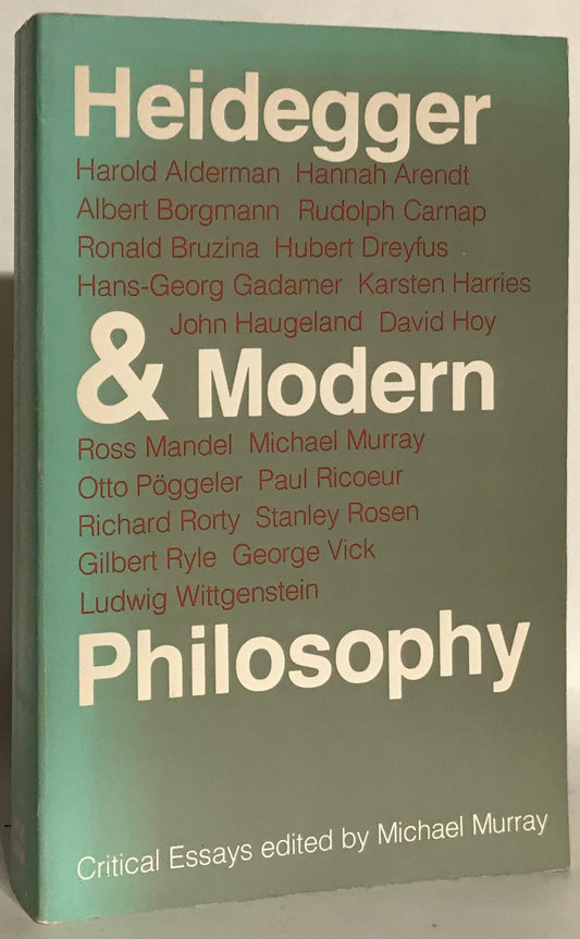Heideggar and Modern Philosophy