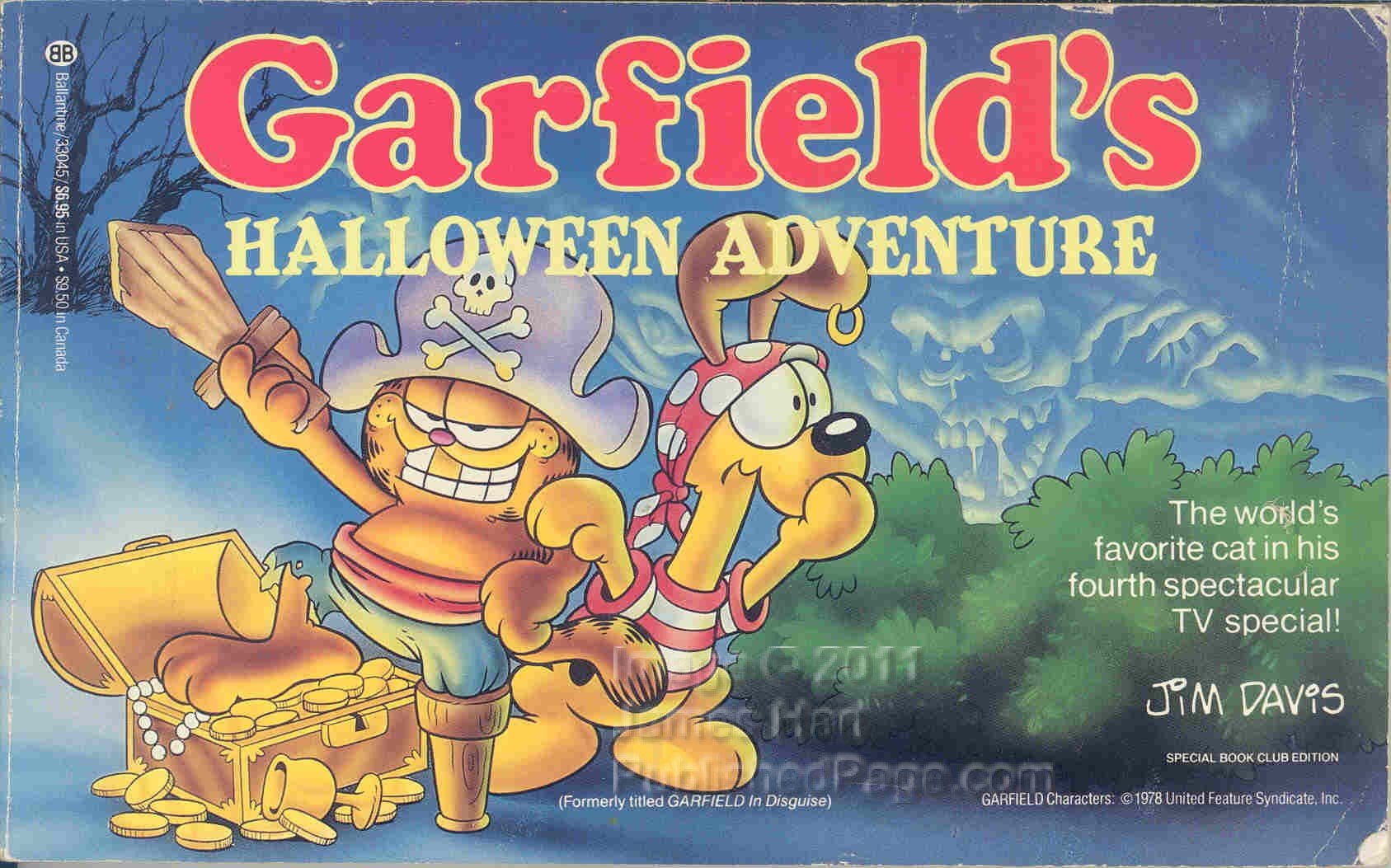 Garfield's Halloween Adventure book cover