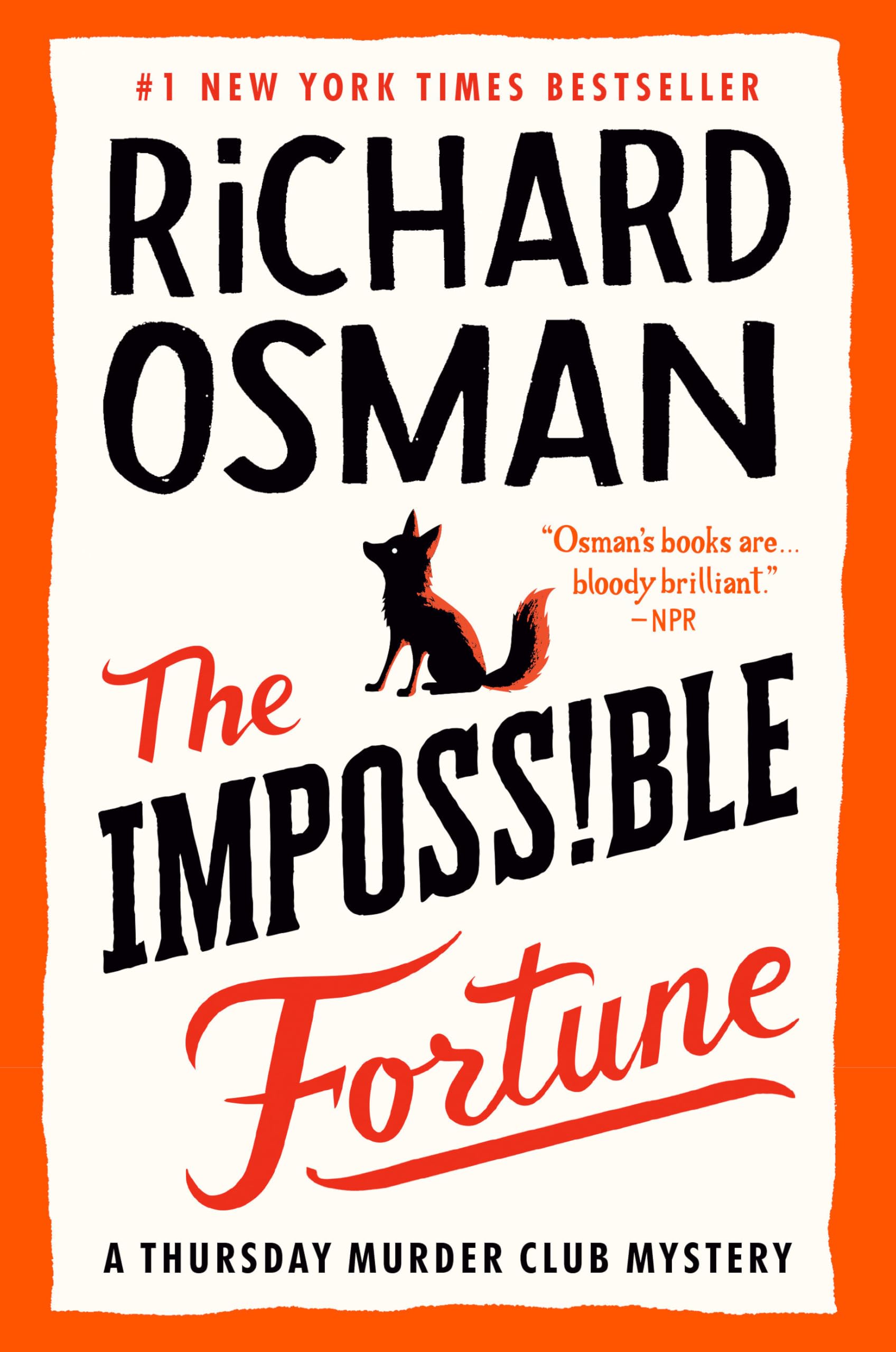 The Impossible Fortune: A Thursday Murder Club Mystery book cover