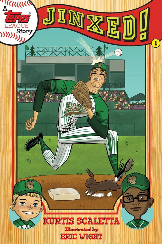Topps League Book: Book One: Jinxed! book cover