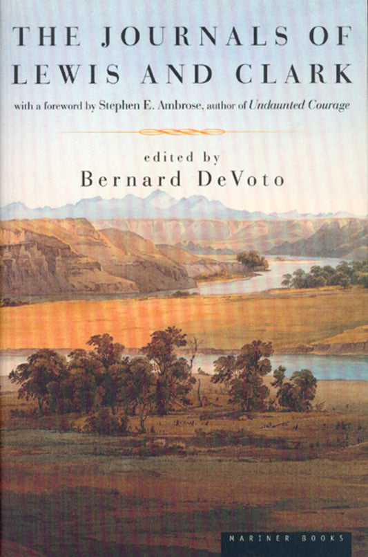 Journals of Lewis and Clark book cover