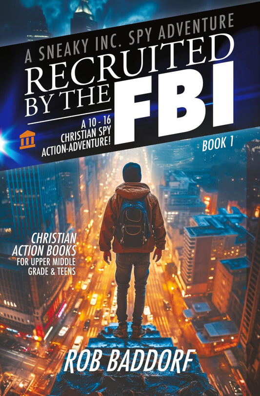 Recruited by the FBI: A 10 - 16 Christian Spy Action-Adventure! book cover
