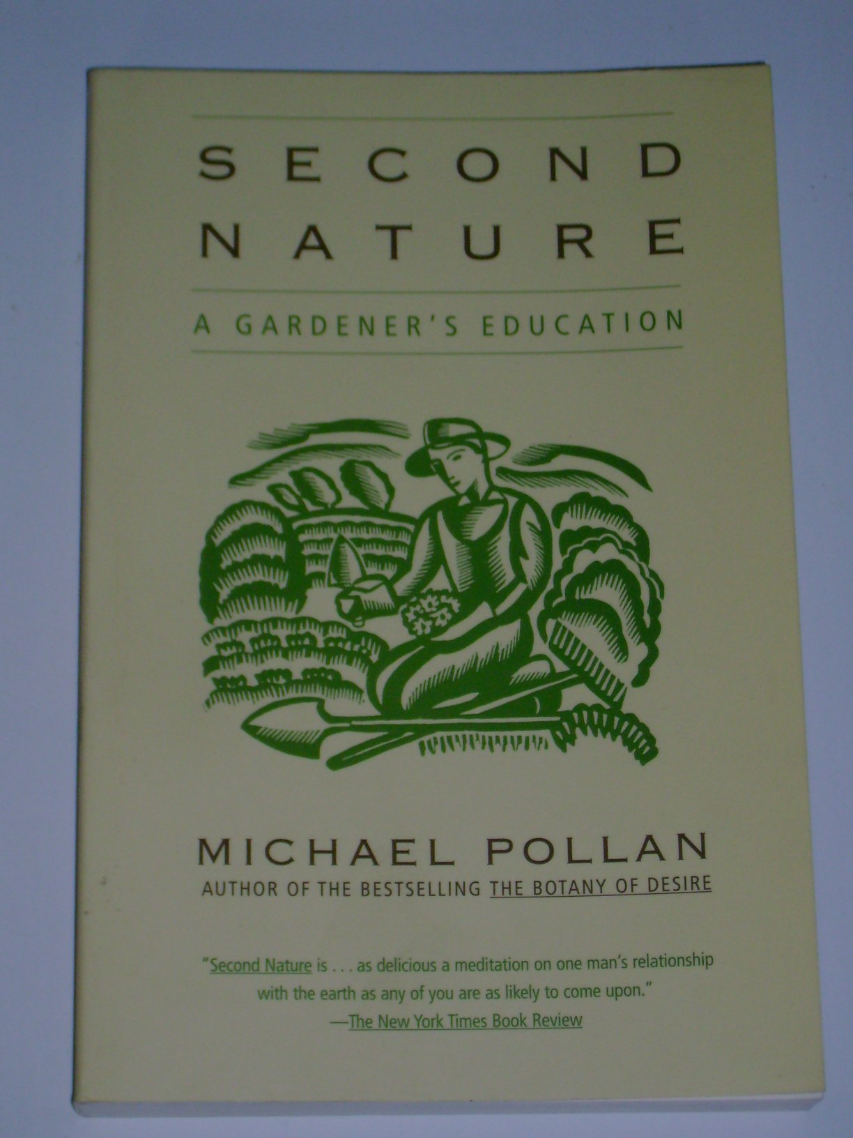 Second Nature: A Gardener's Education book cover