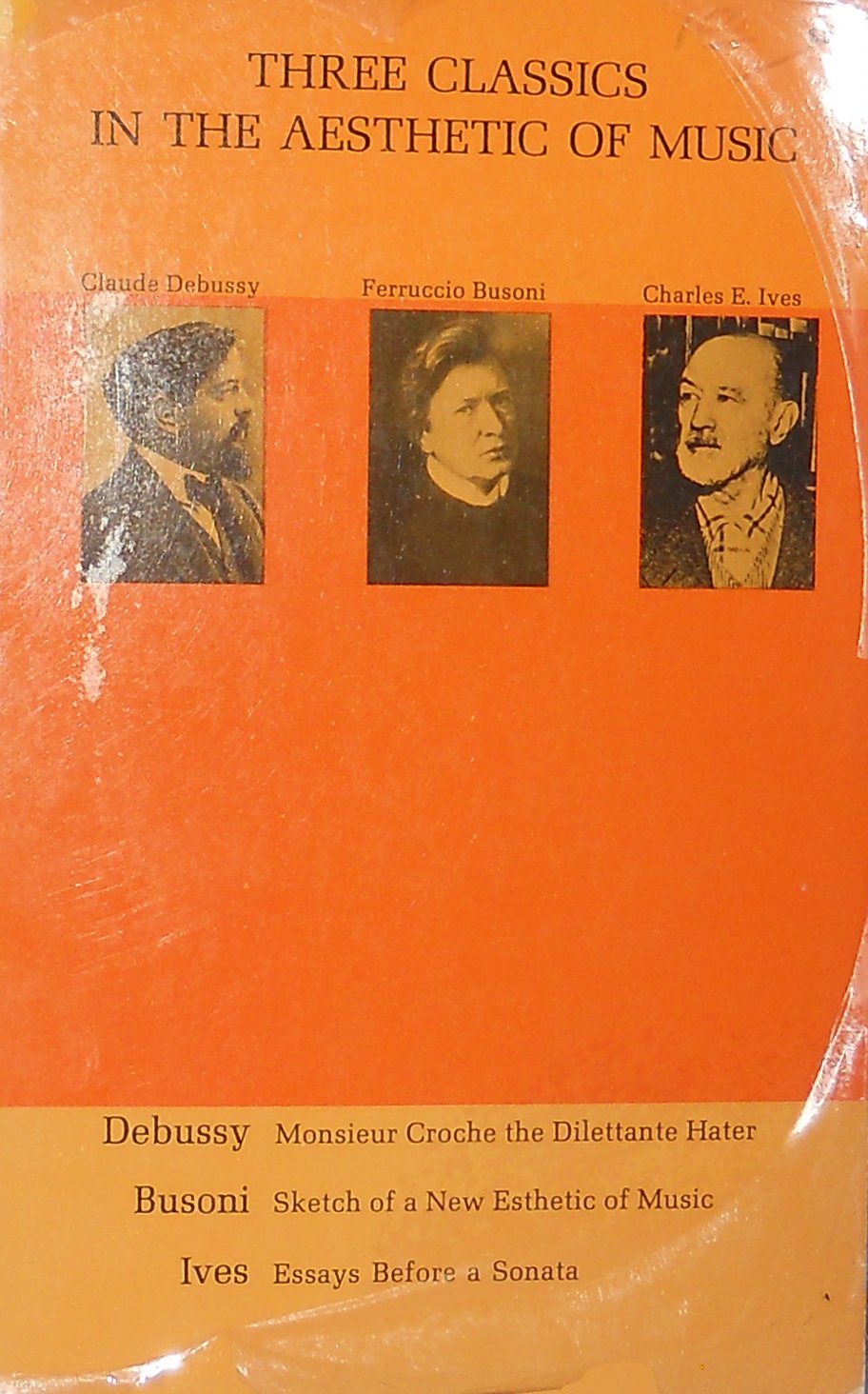 Three Classics in the Aesthetic of Music book cover