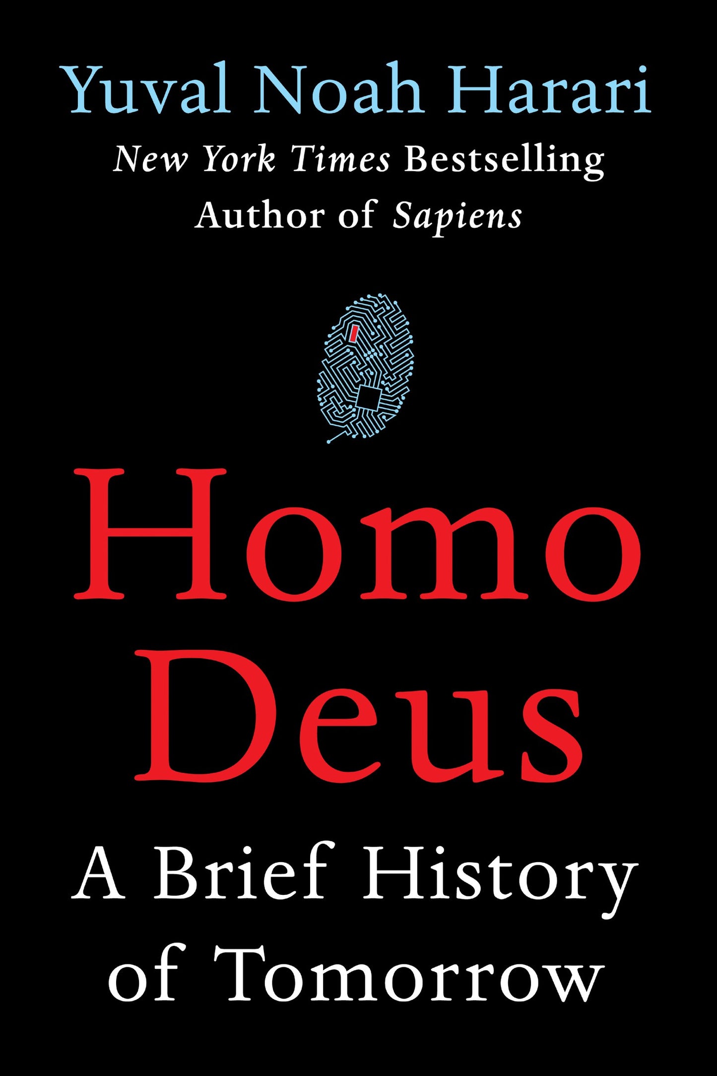 Homo Deus: A Brief History of Tomorrow book cover
