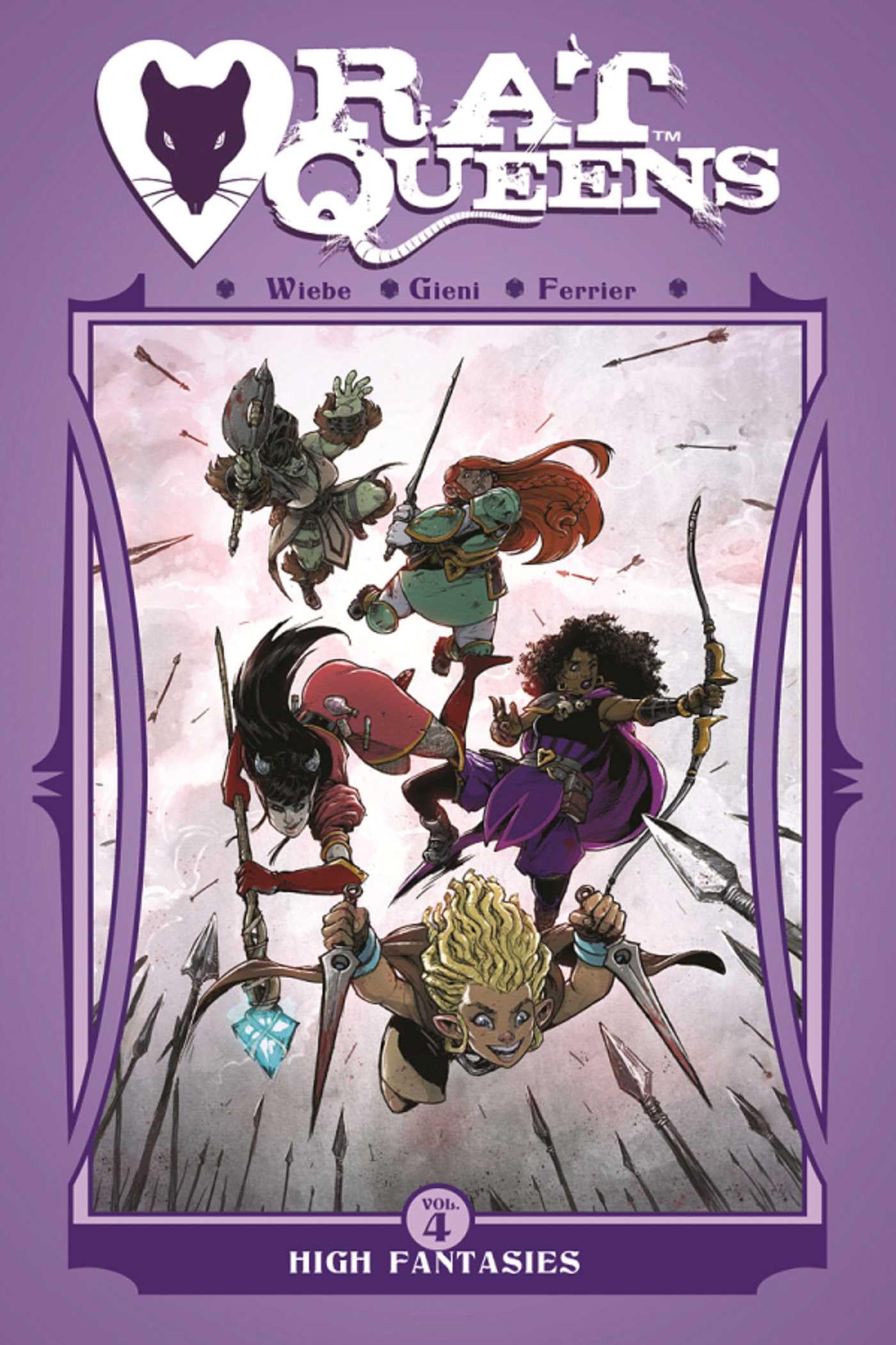 Rat Queens Volume 4: High Fantasies book cover
