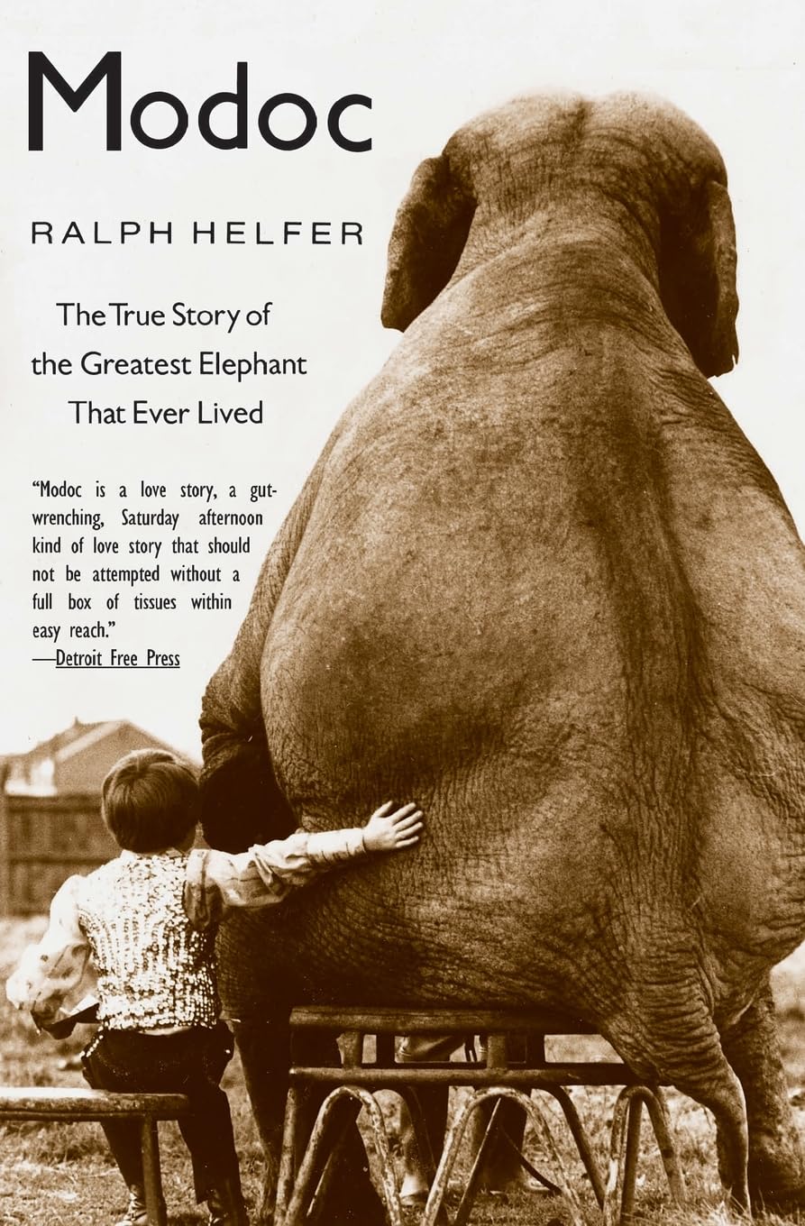 Modoc: The True Story of the Greatest Elephant That Ever Lived book cover