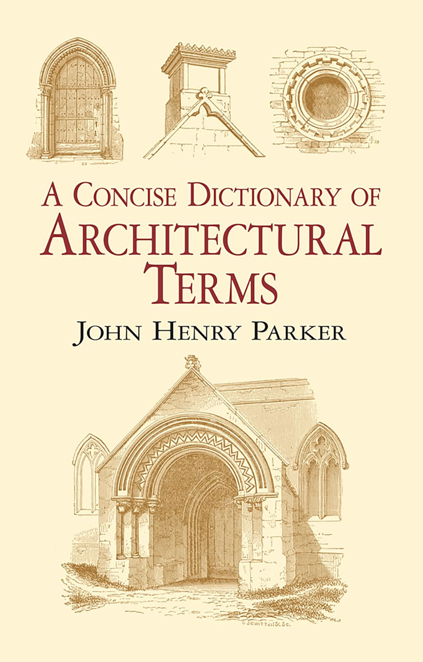 Concise Dictionary of Architectural Terms: Illustrated book cover