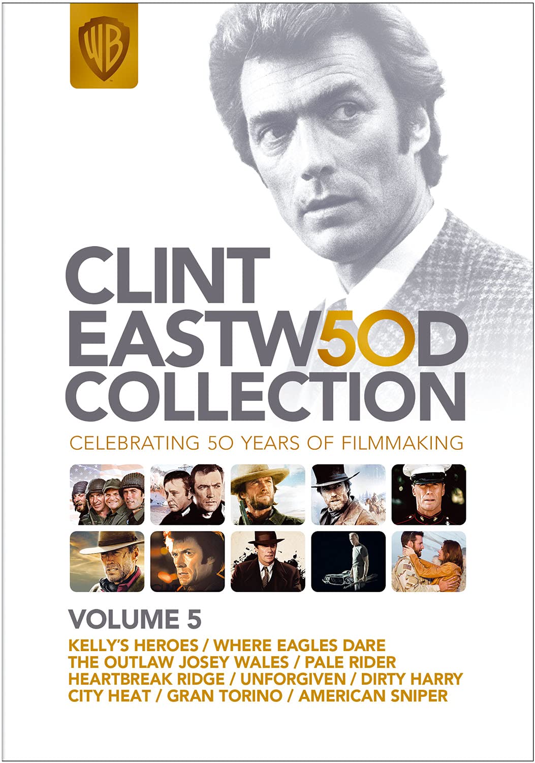 Clint Eastwood 50th Anniversary 10-Film Collection book cover