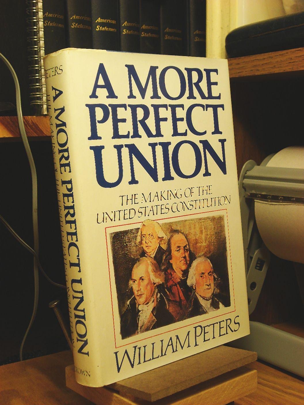 More Perfect Union a book cover