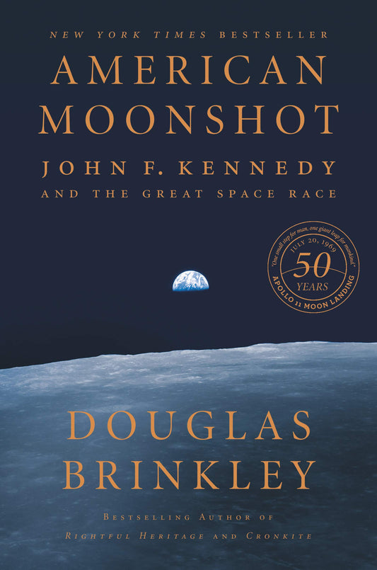 American Moonshot: John F. Kennedy and the Great Space Race book cover