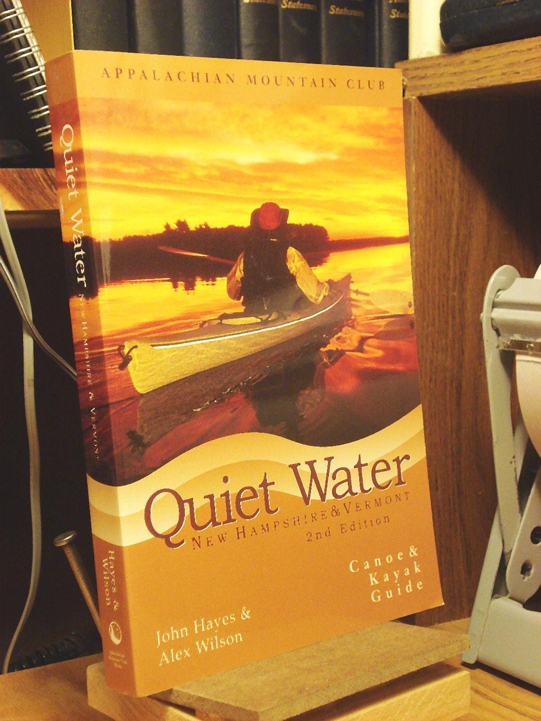Quiet Water New Hampshire and Vermont: Canoe and Kayak Guide book cover