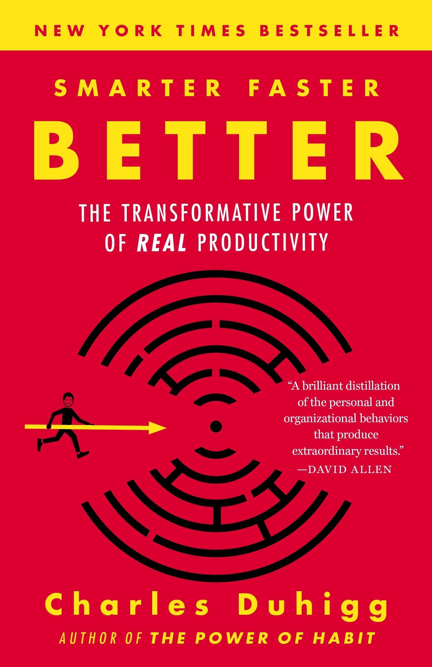 Smarter Faster Better: The Transformative Power of Real Productivity book cover