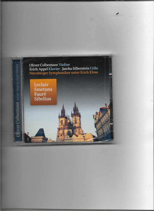 Leclair Smetana Faure Sibelius book cover