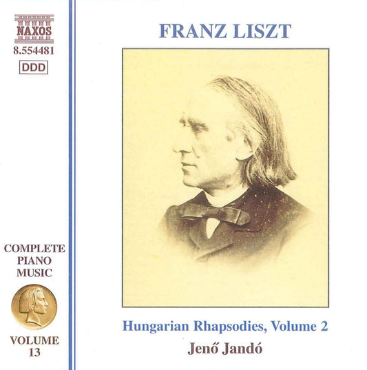 Complete Piano Music 13 / Hungarian Rhapsodies 2 book cover