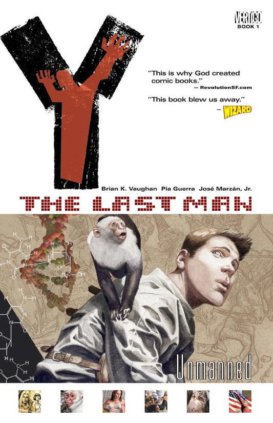 The Last Man Vol. 1: Unmanned book cover