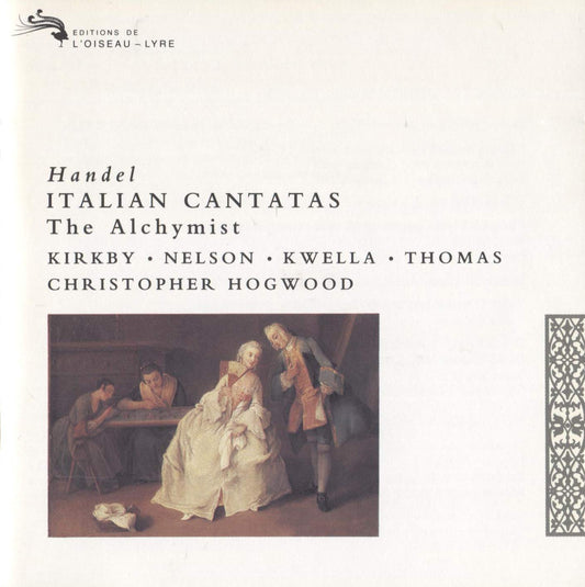 Handel: Italian Cantatas The Alchymist