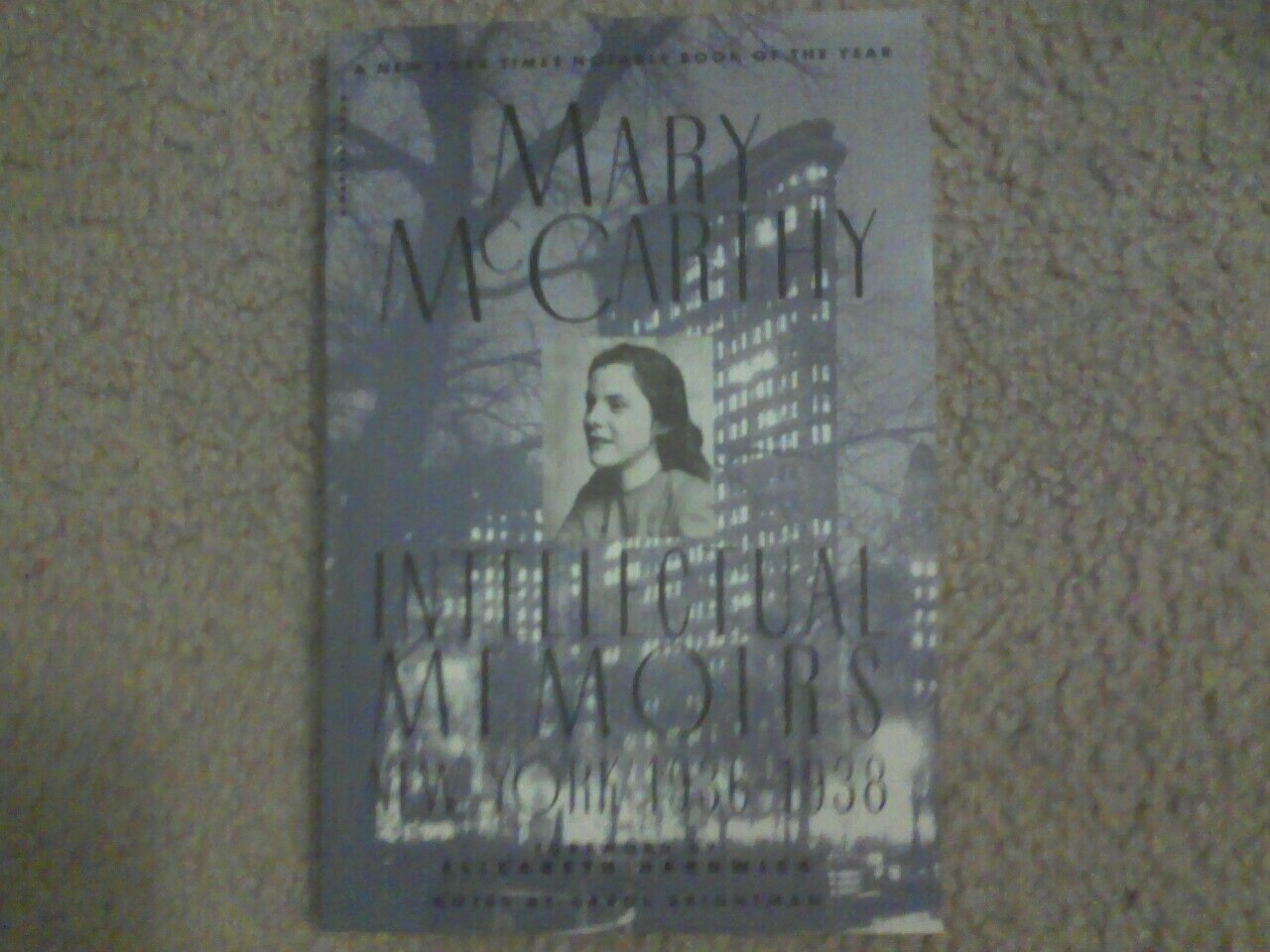 Intellectual Memoirs: New York, 1936-1938 book cover