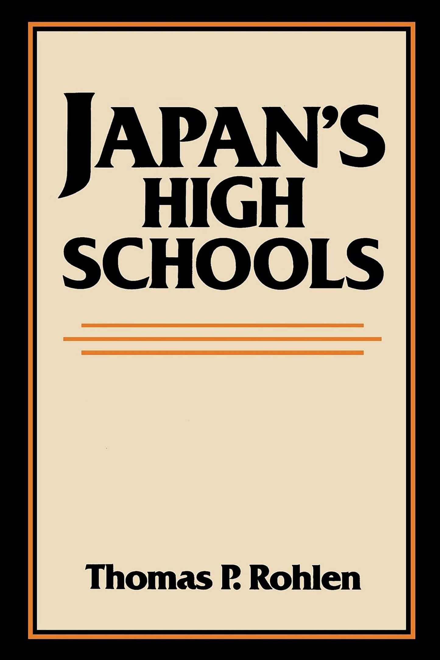 Japan's High Schools