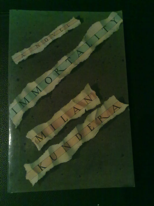 IMMORTALITY. book cover