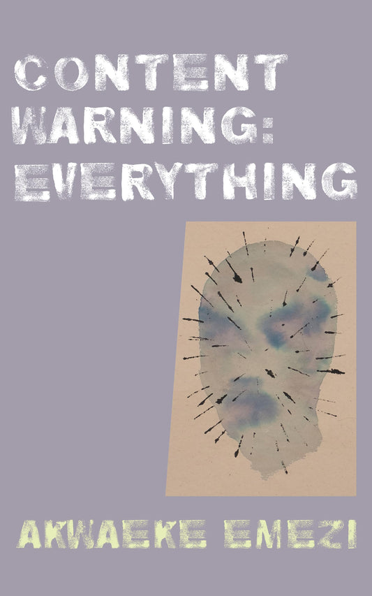 Content Warning: Everything book cover