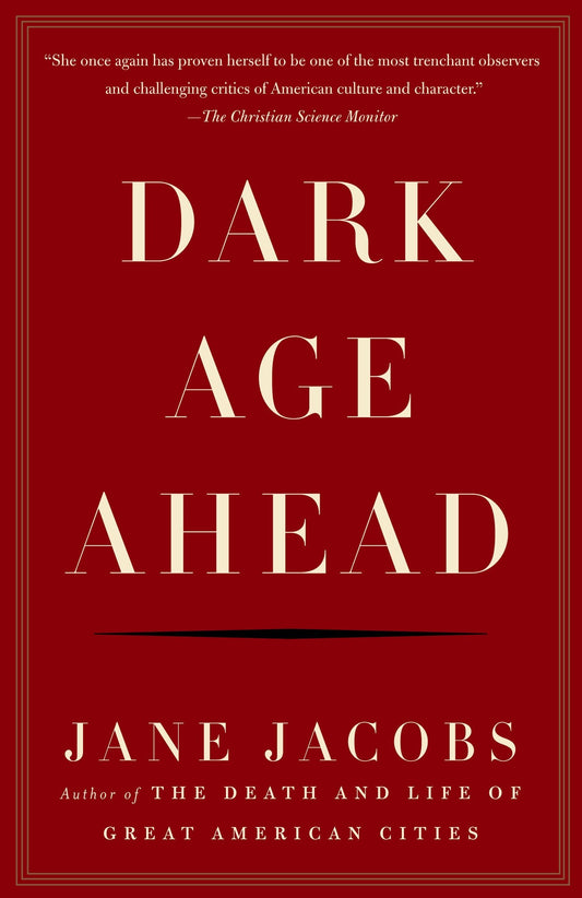 Dark Age Ahead book cover