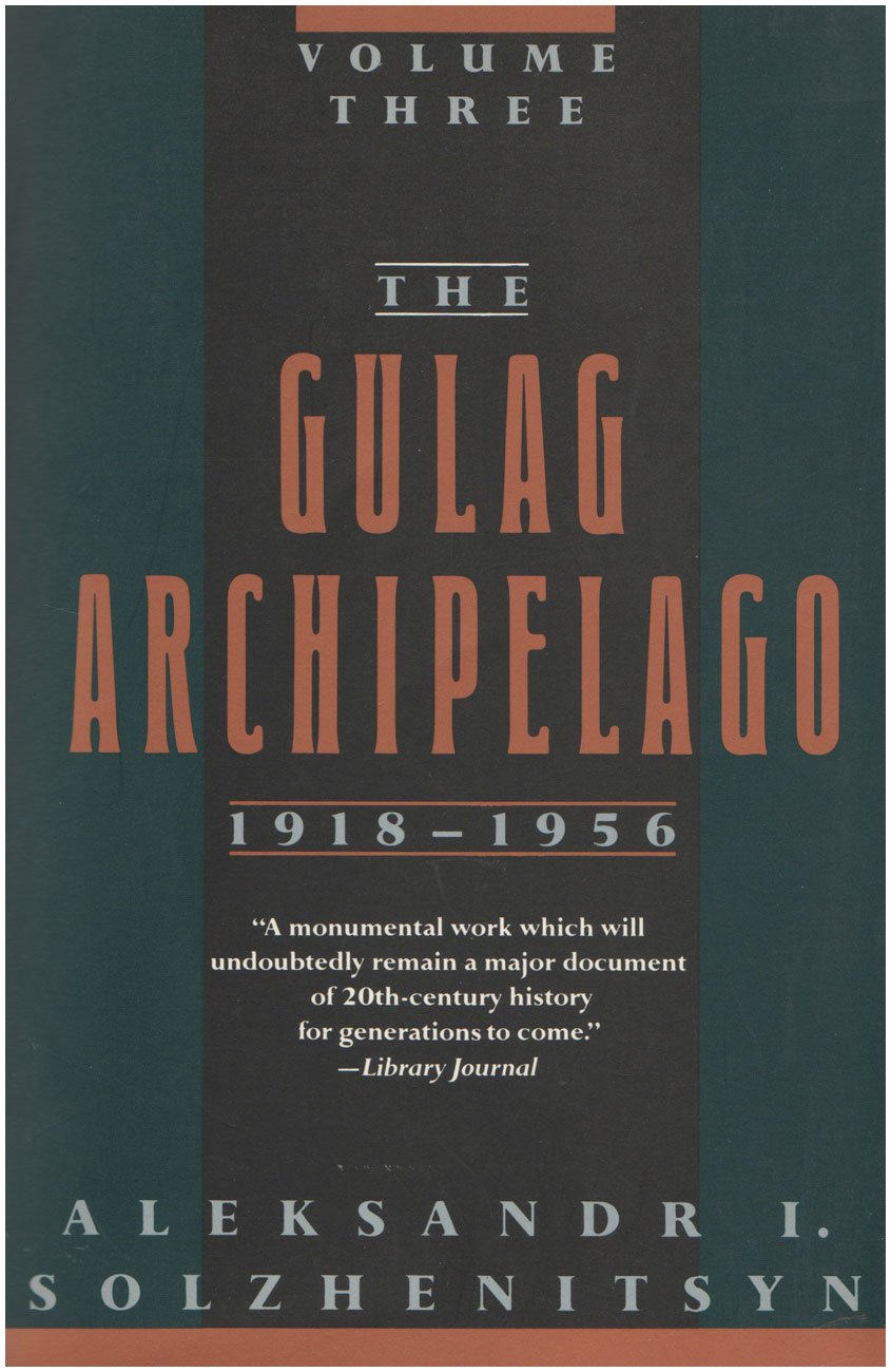 Gulag Archipelago Three 1918-1956 book cover